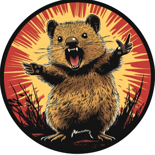 Angry Quokka Coin Logo